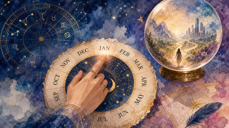 Touch Your Birth Month To Reveal Your Destiny