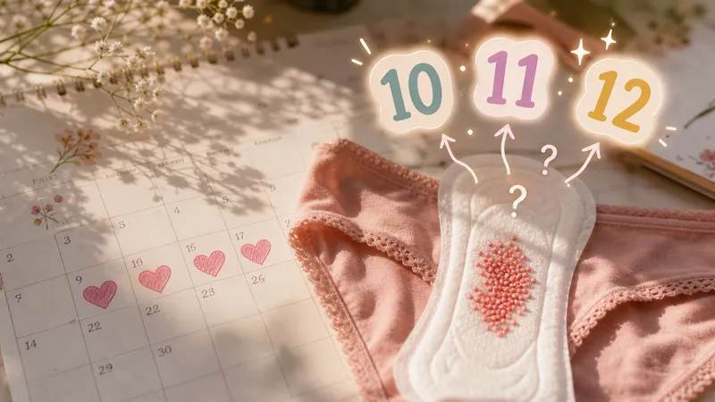 Your First Period Age Revealed