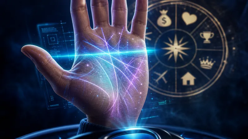 Scan Your Palm to Reveal Your True Fortune